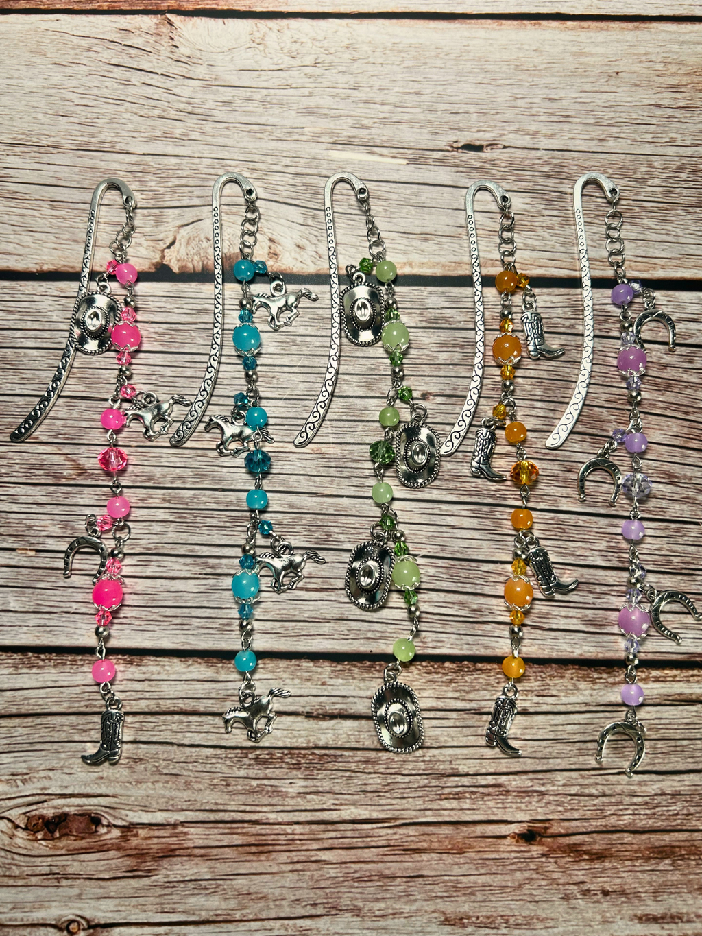 Western Charm Bookmarks - Customizable