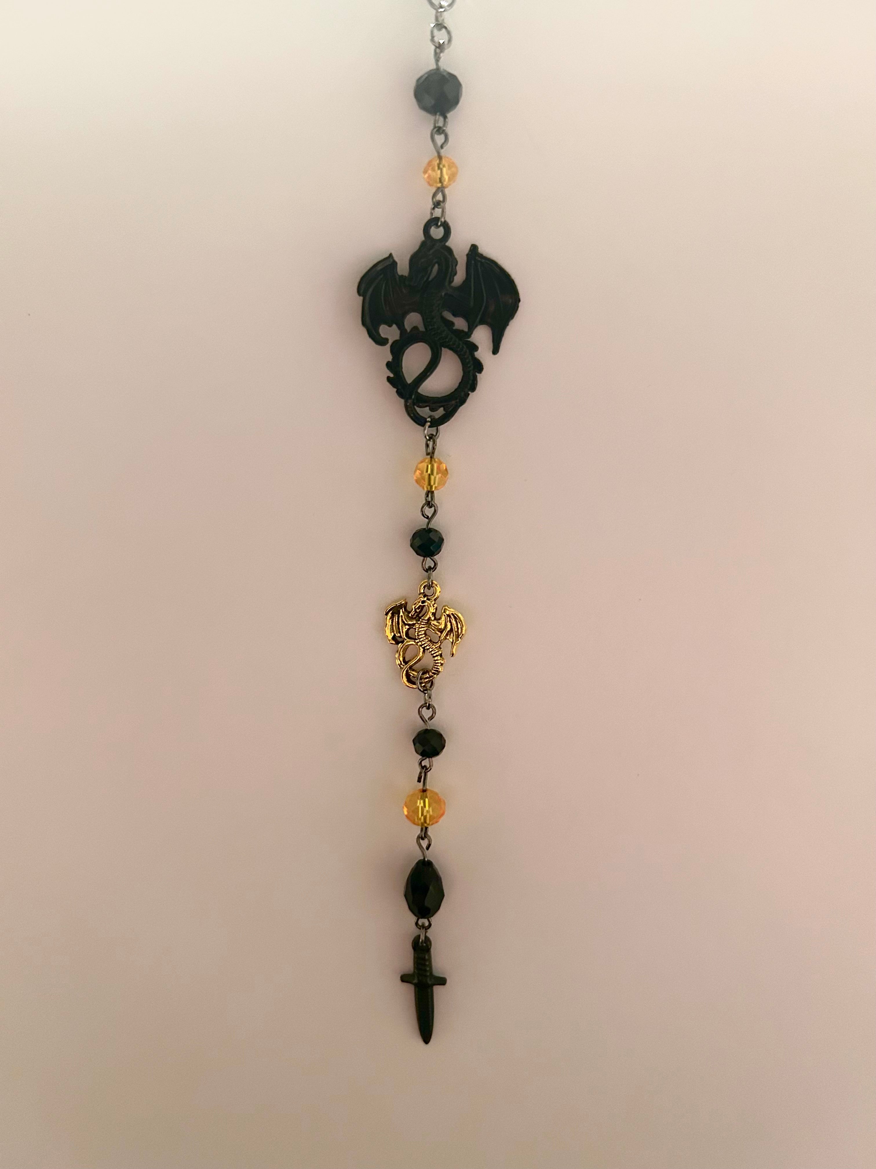Black and Gold Dragon