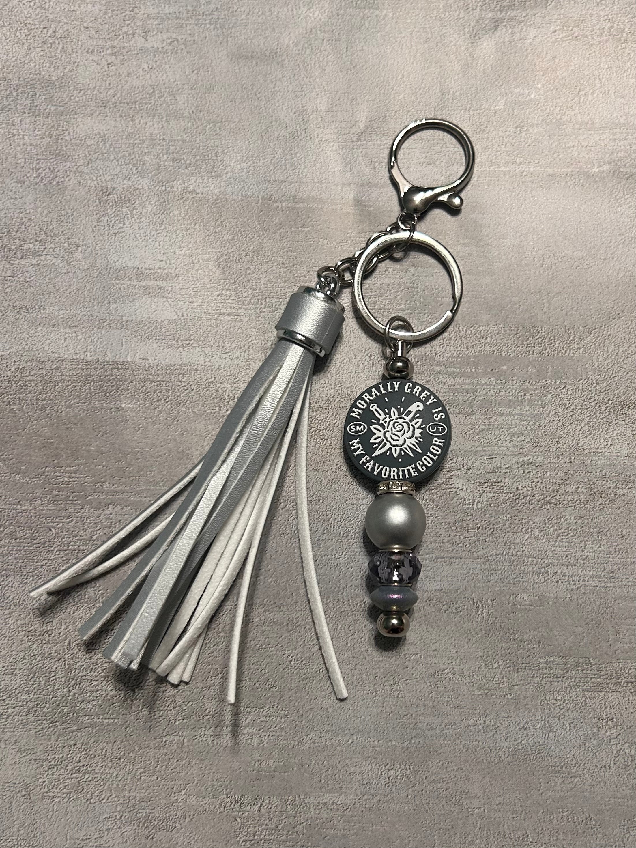 Morally Grey is My Favorite Color Keychain