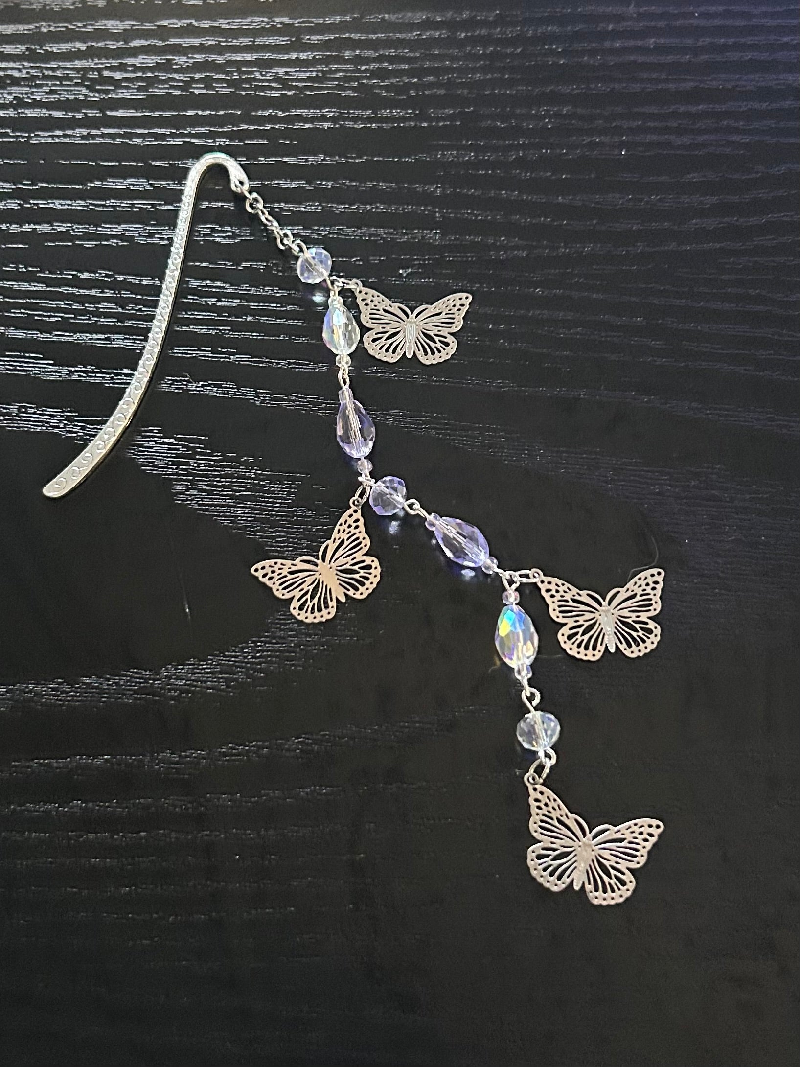 Butterfly Charm Bead Bookmark