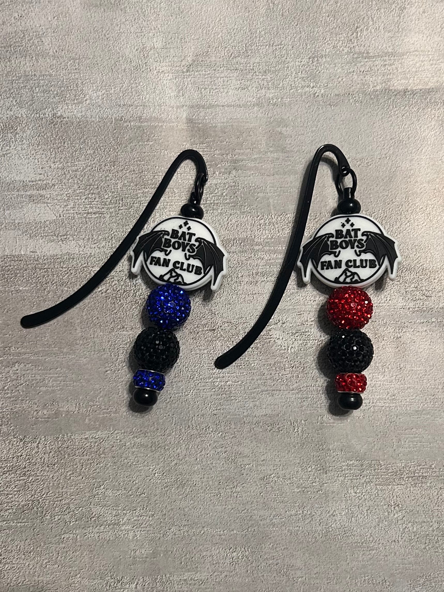 Bat Boy Fan Club Blue Bookmark