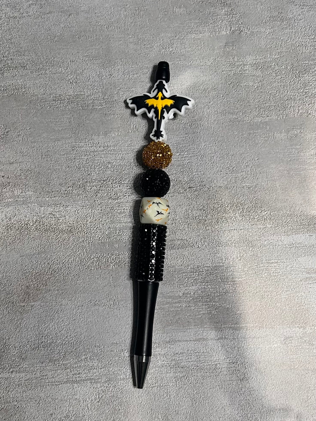 Gold and Black Dragon Pen