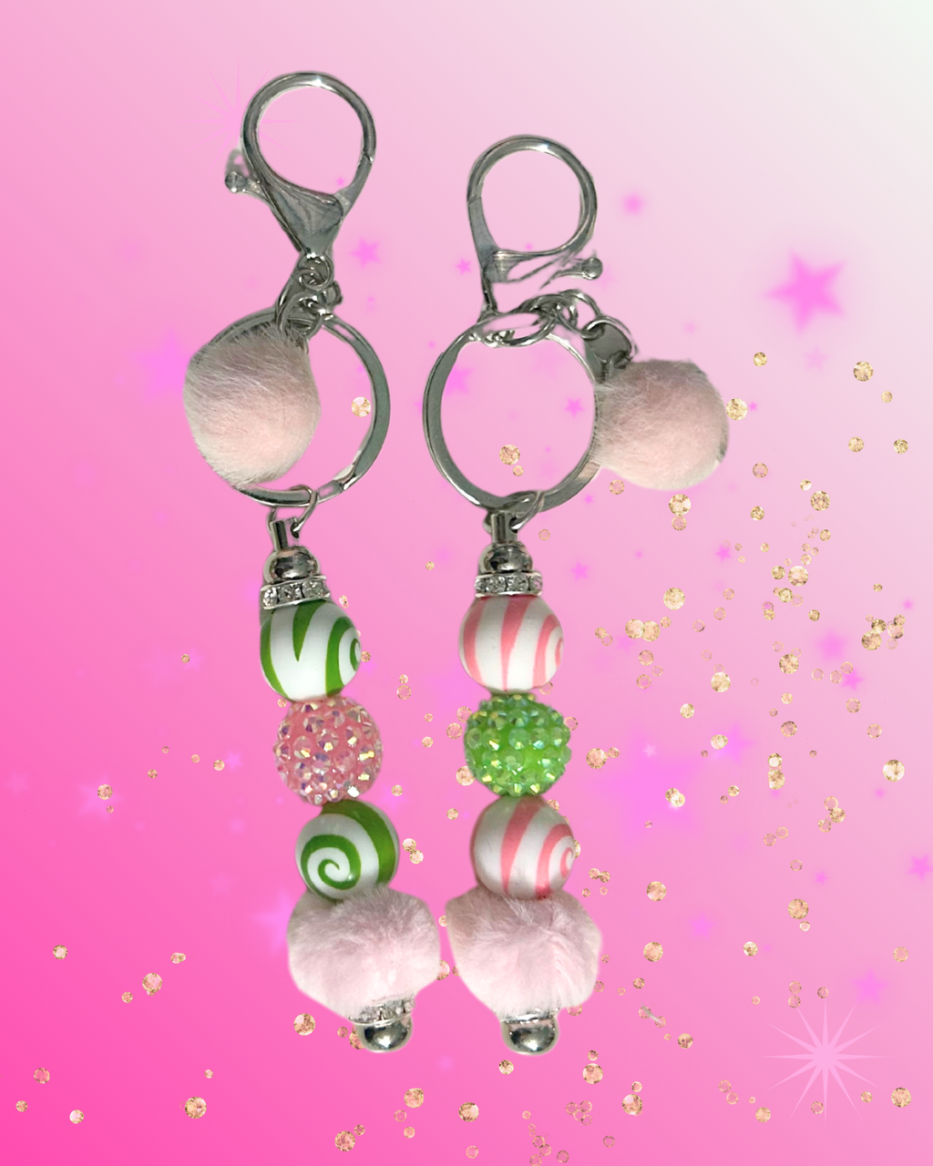 Fidget Swirl Keychains